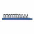 Gearwrench 80306 13 Pc. 1/4" Drive 12 Point Standard Metric Socket Set