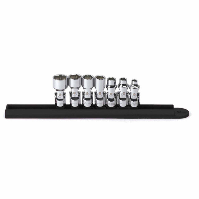 Gearwrench 80310D 7 Pc. 1/4" Drive 6 Point Flex SAE Socket Set