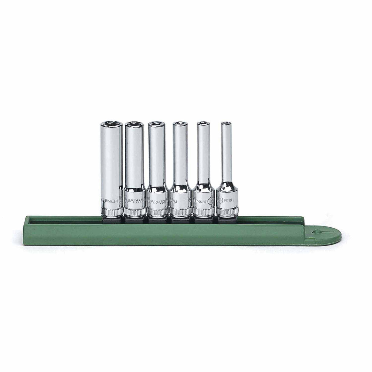 Gearwrench 80322 6 Pc. 1/4" Drive Deep External Torx Socket Set