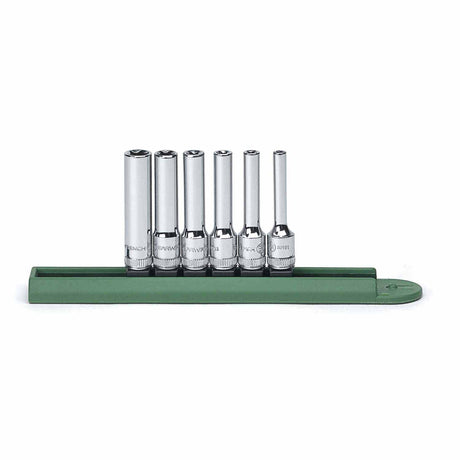 Gearwrench 80322 6 Pc. 1/4" Drive Deep External Torx Socket Set