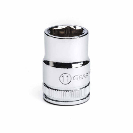 Gearwrench 80379 3/8" Drive 6 Point Standard Metric Socket 11mm