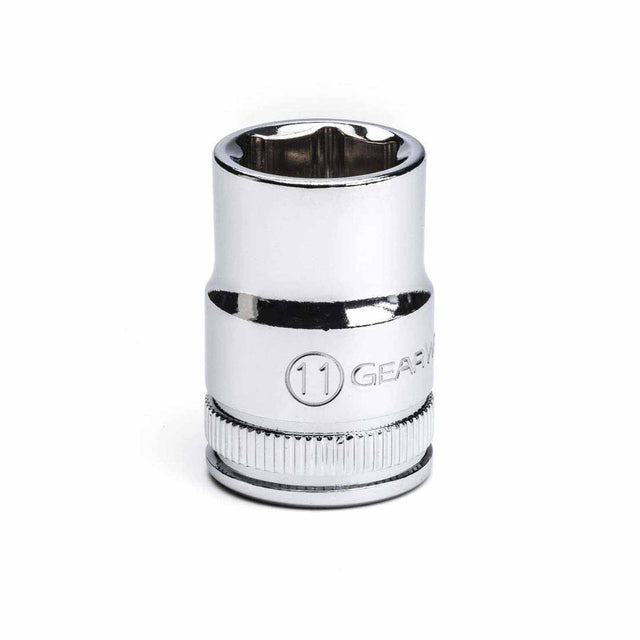 Gearwrench 80379 3/8" Drive 6 Point Standard Metric Socket 11mm