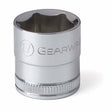 Gearwrench 80385 3/8" Drive 6 Point Standard Metric Socket 17mm