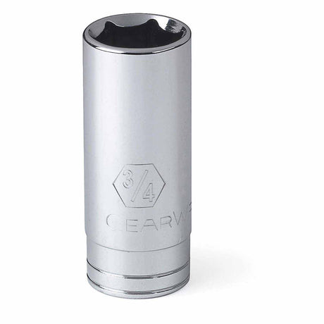 Gearwrench 80401 3/8" Drive 6 Point Deep Metric Socket 19mm