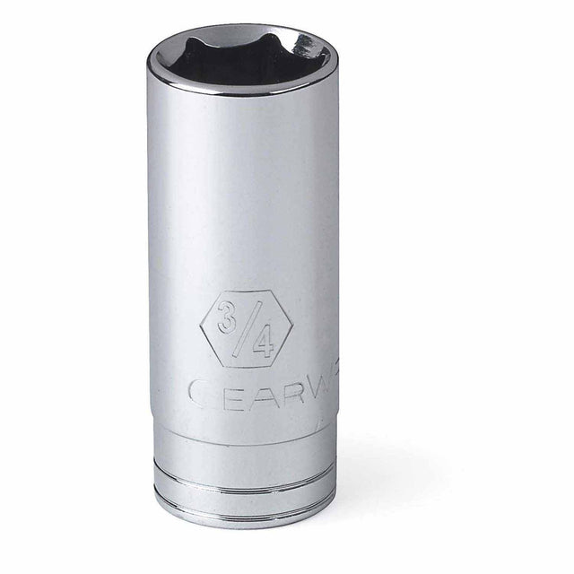 Gearwrench 80401 3/8" Drive 6 Point Deep Metric Socket 19mm