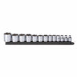 Gearwrench 80553 13 Pc. 3/8" Drive 6 Point Standard SAE Socket Set