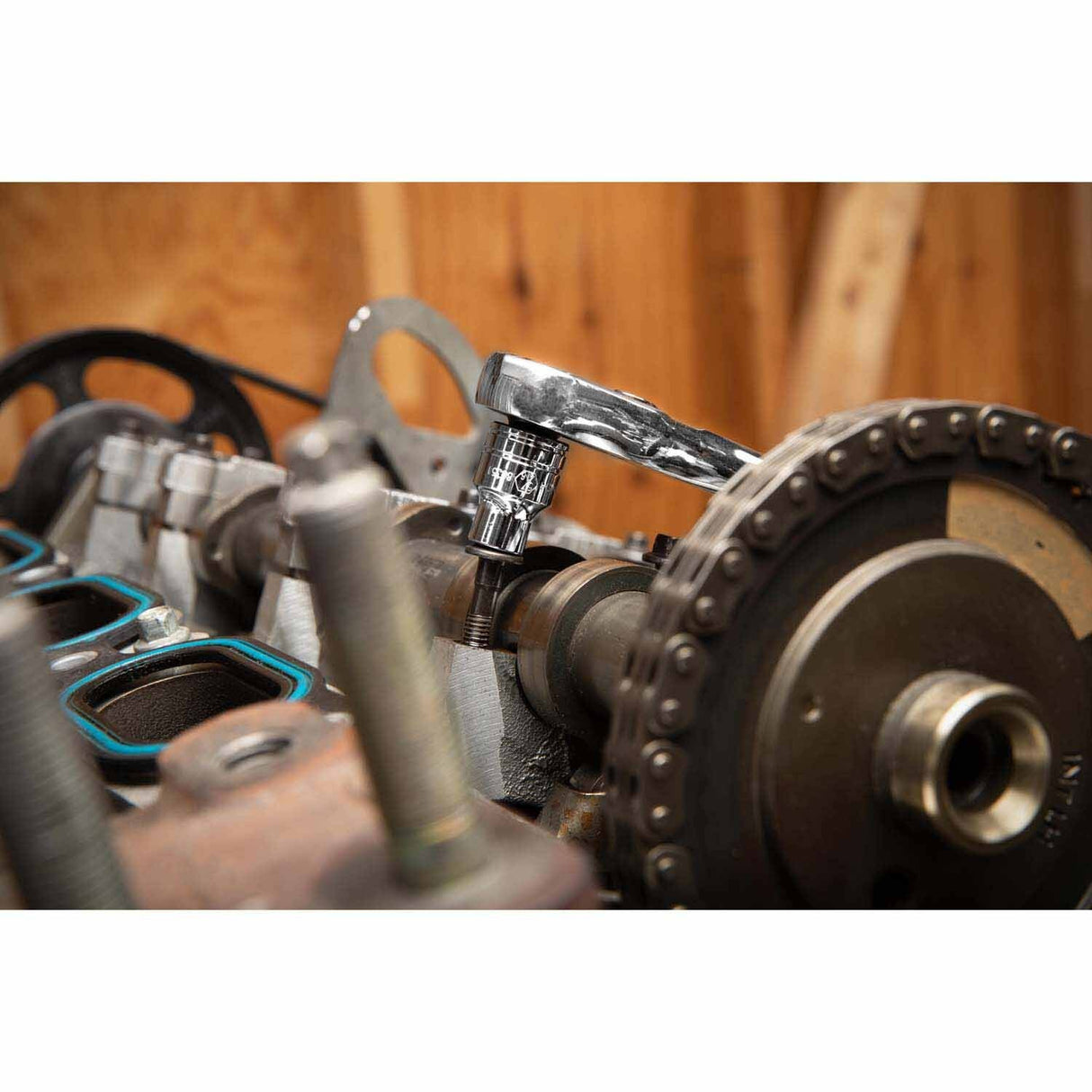 Gearwrench 80553 13 Pc. 3/8" Drive 6 Point Standard SAE Socket Set - 5