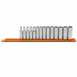 Gearwrench 80554 14 Pc. 3/8" Drive 6 Point Deep Metric Socket Set
