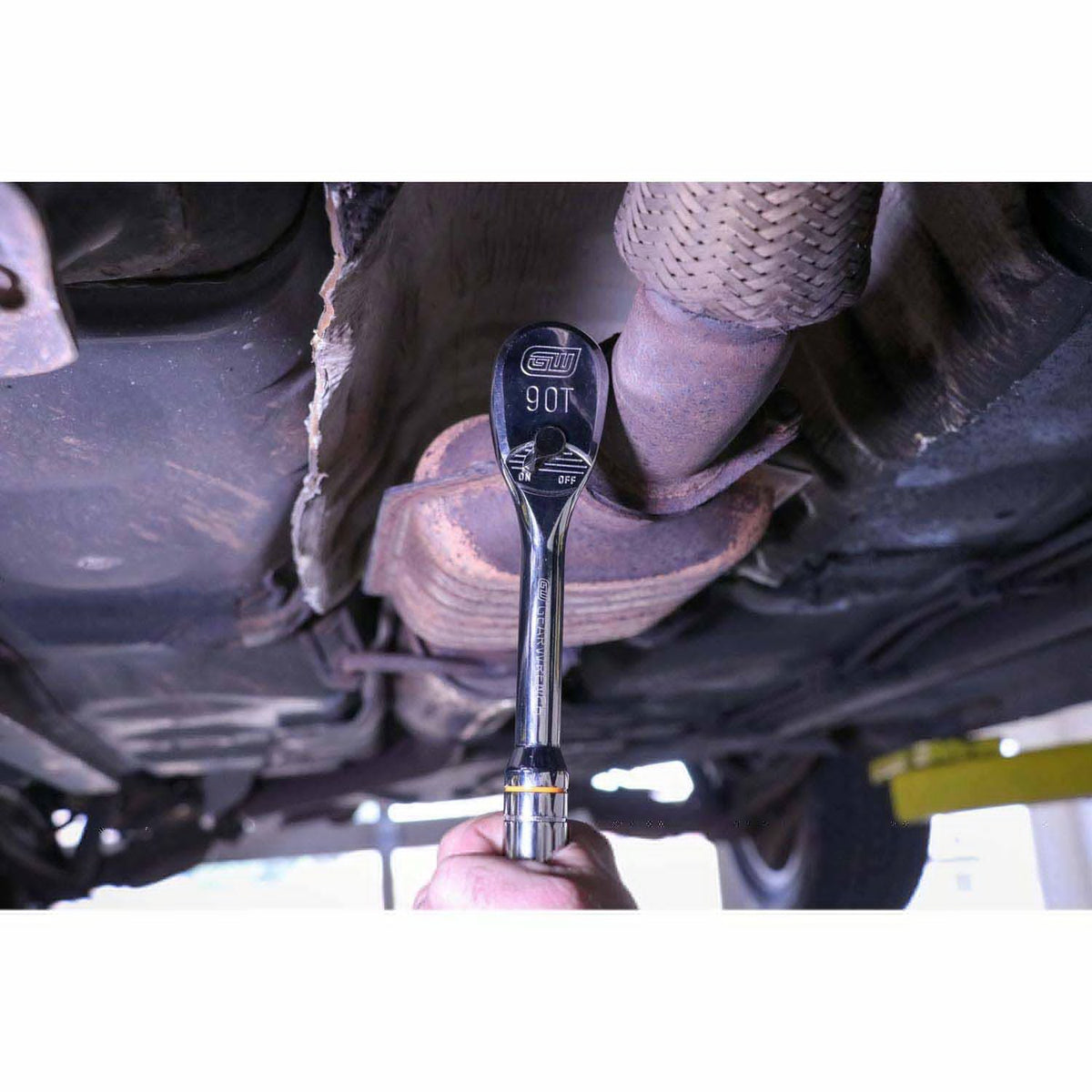Gearwrench 80557 21 Pc. 3/8" Drive 6 & 12 Point Standard & Deep SAE Mechanics Tool Set - 5