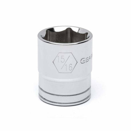 Gearwrench 80610D 1/2" Drive 6 Point Standard SAE Socket 15/16"