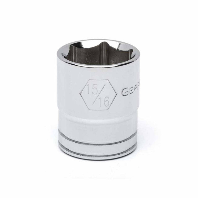 Gearwrench 80610D 1/2" Drive 6 Point Standard SAE Socket 15/16"