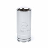 Gearwrench 80675 1/2" Drive 6 Point Deep SAE Socket 1-1/16"