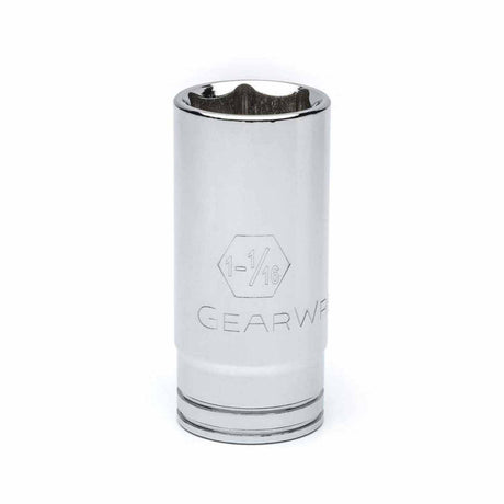 Gearwrench 80675 1/2" Drive 6 Point Deep SAE Socket 1-1/16"