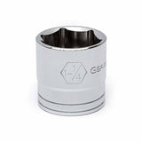 Gearwrench 80678 1/2" Drive 6 Point Standard SAE Socket 1-1/4"