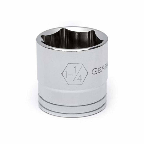 Gearwrench 80678 1/2" Drive 6 Point Standard SAE Socket 1-1/4"