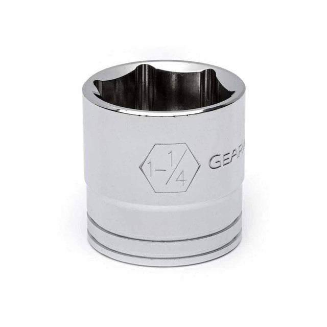 Gearwrench 80678 1/2" Drive 6 Point Standard SAE Socket 1-1/4"