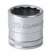 Gearwrench 80768 1/2" Drive 12 Point Standard SAE Socket 15/16"