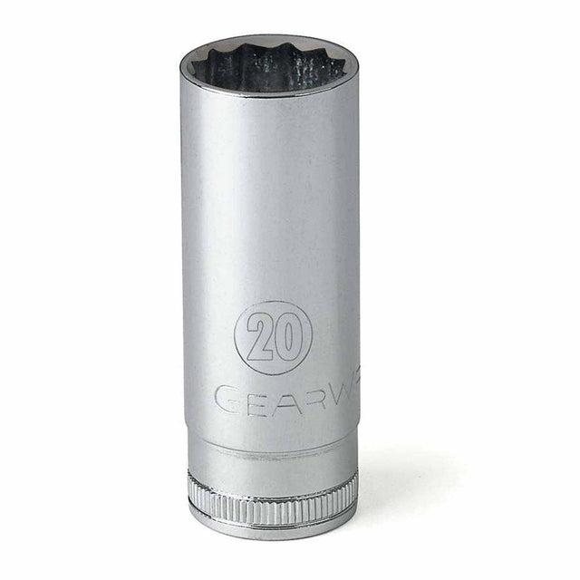 Gearwrench 80779 1/2" Drive 12 Point Deep SAE Socket 7/8"