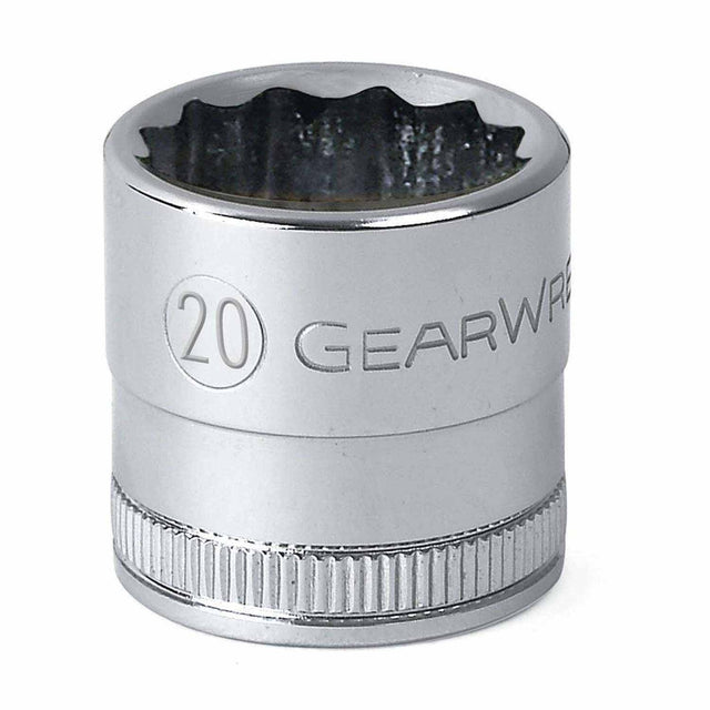 Gearwrench 80813 1/2" Drive 12 Point Standard Metric Socket 30mm