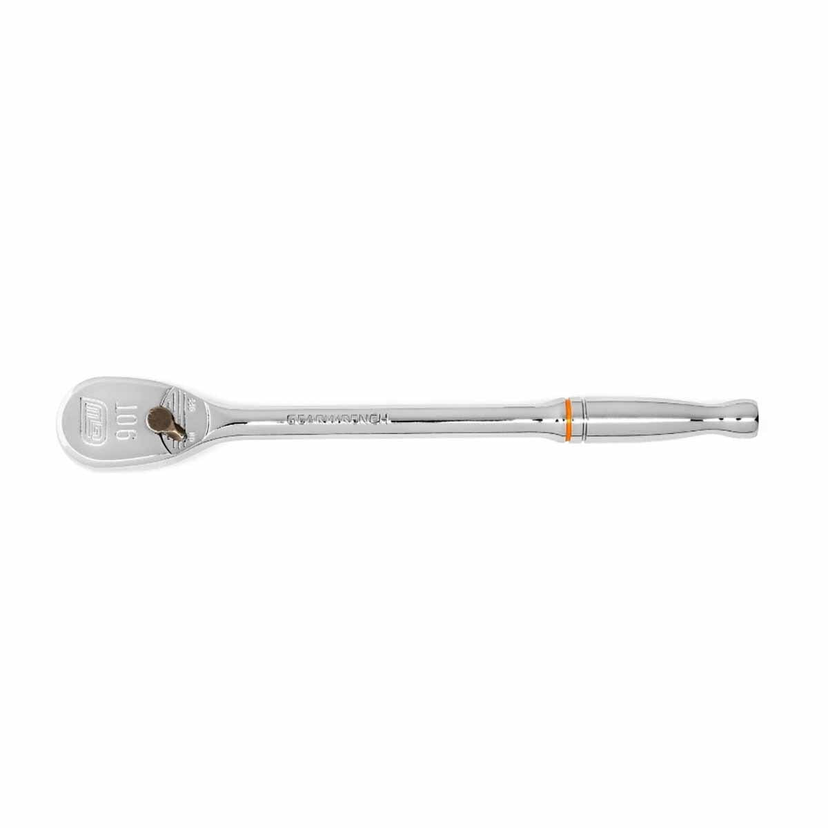 GearWrench 81028T 1/4" Drive 90-Tooth Long Handle Teardrop Ratchet 6" - 2