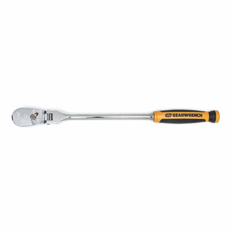 Gearwrench 81210T 3/8" Drive 90-Tooth Dual Material Flex Head Teardrop Ratchet