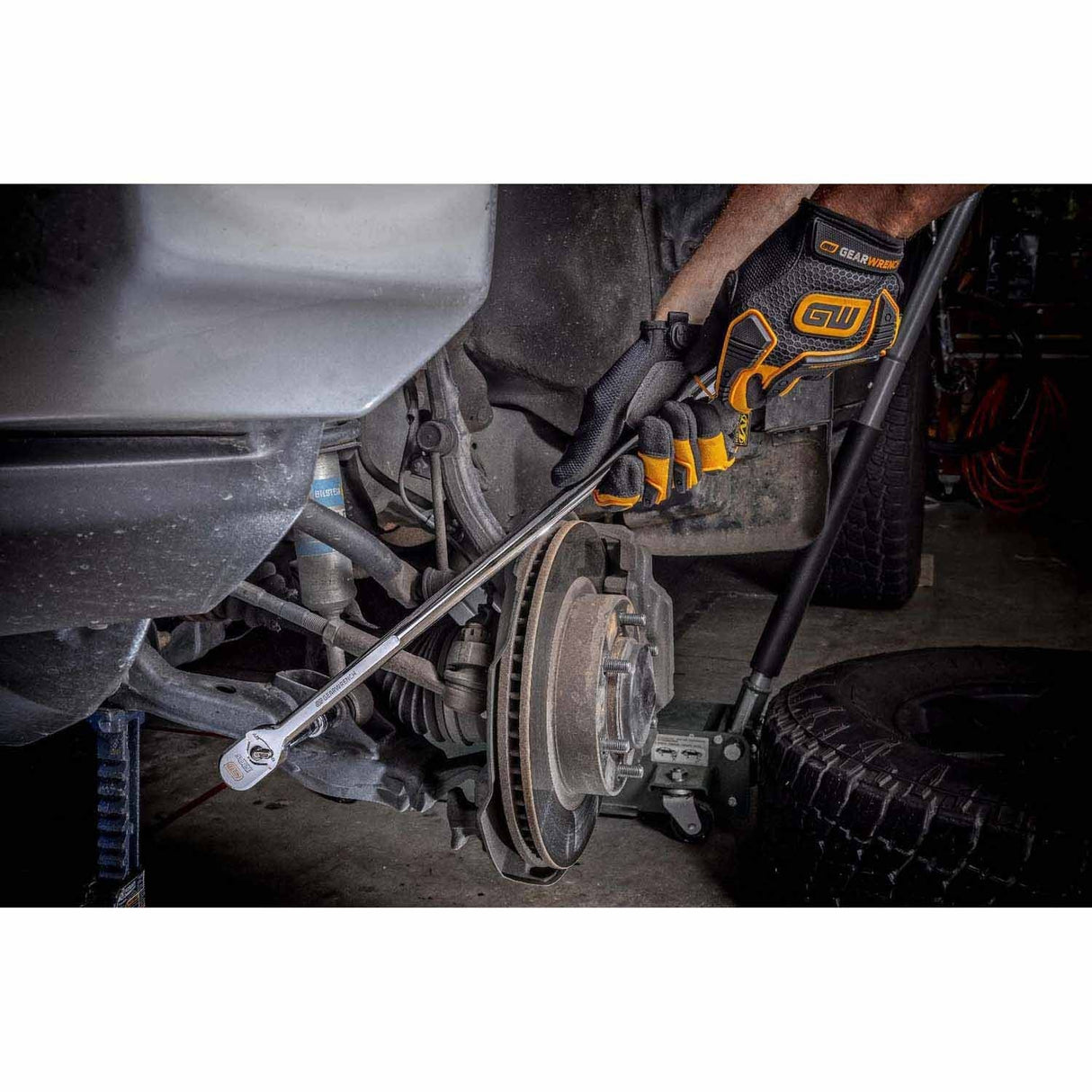 Gearwrench 81269XP 3/8" Drive 120XP Full Polish Chrome Extra Long Handle Teardrop Ratchet 18" - 7