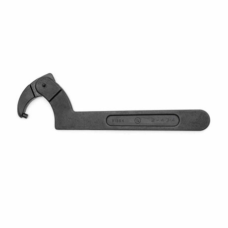 Gearwrench 81864 Adjustable Pin Black Oxide Spanner Wrench 1/4" Pin