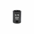 Gearwrench 84304N 3/8" Drive 6 Point Standard Impact SAE Socket 9/16"