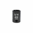 Gearwrench 84304N 3/8" Drive 6 Point Standard Impact SAE Socket 9/16"