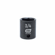 Gearwrench 84307N 3/8" Drive 6 Point Standard Impact SAE Socket 3/4"