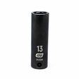 Gearwrench 84336N 3/8" Drive 6 Point Deep Impact Metric Socket 13mm