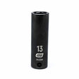 Gearwrench 84336N 3/8" Drive 6 Point Deep Impact Metric Socket 13mm