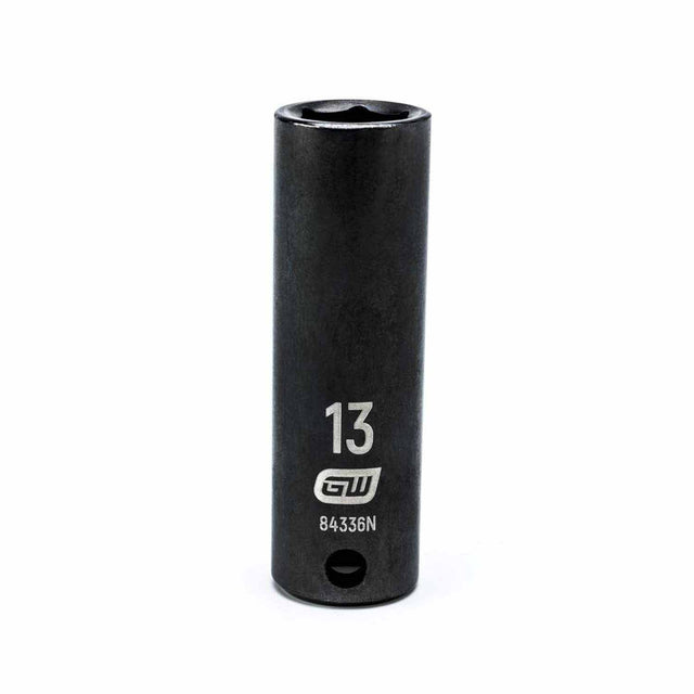 Gearwrench 84336N 3/8" Drive 6 Point Deep Impact Metric Socket 13mm