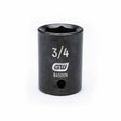 Gearwrench 84506N 1/2" Drive 6 Point Standard Impact SAE Socket 3/4"