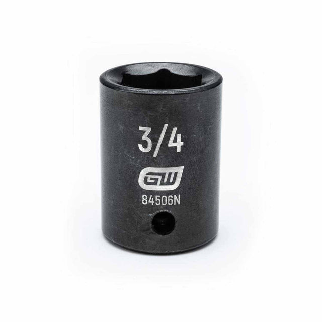 Gearwrench 84506N 1/2" Drive 6 Point Standard Impact SAE Socket 3/4"
