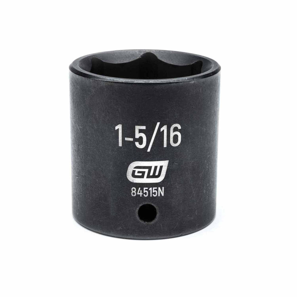 Gearwrench 84515N 1/2" Drive 6 Point Standard Impact SAE Socket 1-5/16"