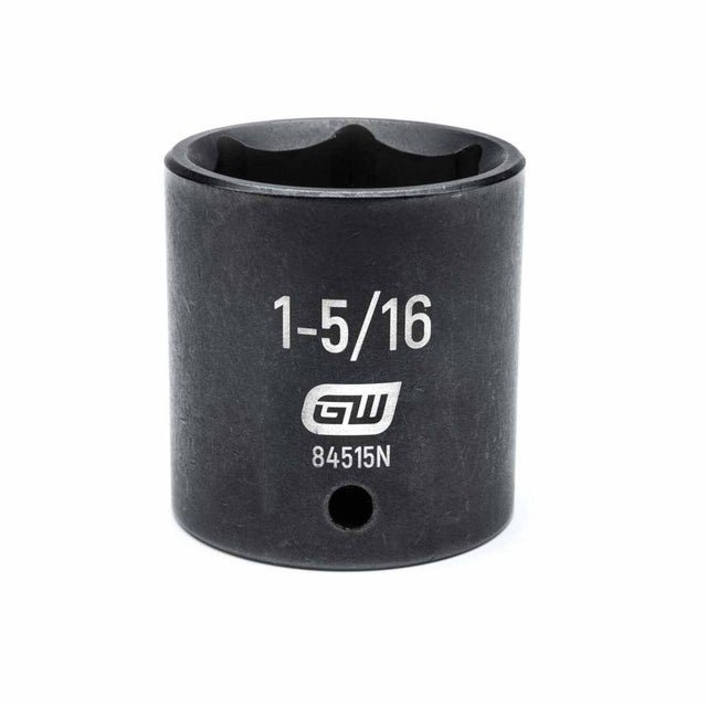 Gearwrench 84515N 1/2" Drive 6 Point Standard Impact SAE Socket 1-5/16"
