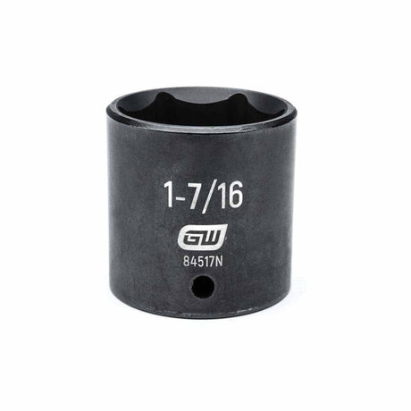 Gearwrench 84517N 1/2" Drive 6 Point Standard Impact SAE Socket 1-7/16"