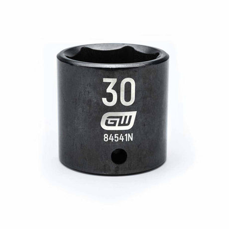 Gearwrench 84541N 1/2" Drive 6 Point Standard Impact Metric Socket 30mm