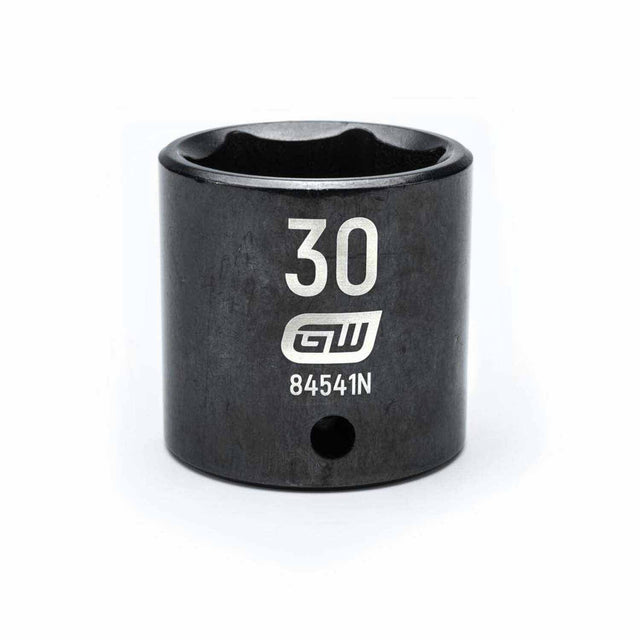 Gearwrench 84541N 1/2" Drive 6 Point Standard Impact Metric Socket 30mm