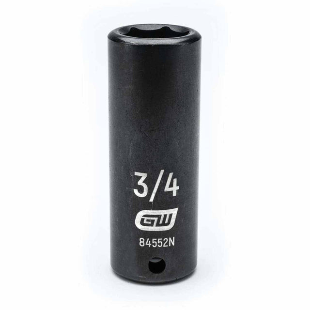 Gearwrench 84552N 1/2" Drive 6 Point Deep Impact SAE Socket 3/4"