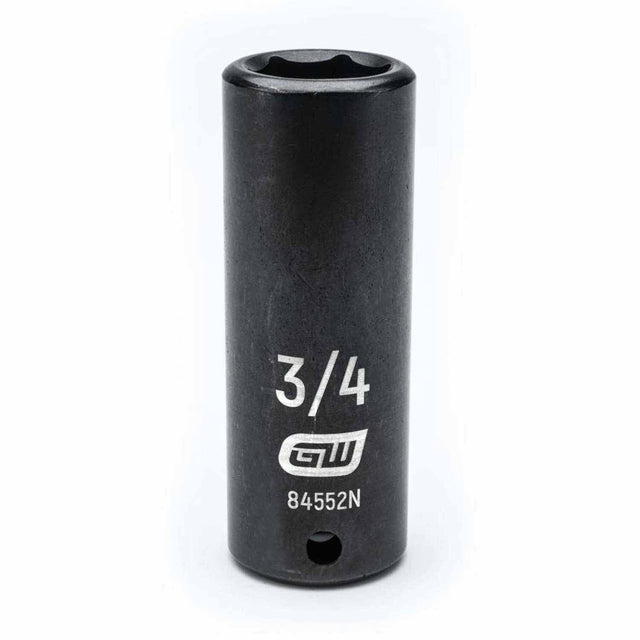 Gearwrench 84552N 1/2" Drive 6 Point Deep Impact SAE Socket 3/4"