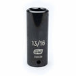 Gearwrench 84553N 1/2" Drive 6 Point Deep Impact SAE Socket 13/16"