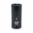 Gearwrench 84556N 1/2" Drive 6 Point Deep Impact SAE Socket 1"