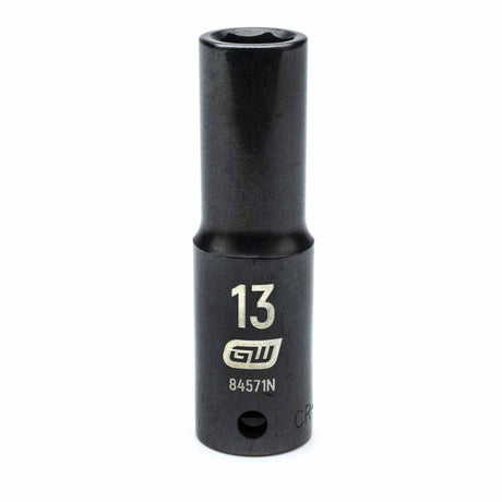 Gearwrench 84571N 1/2" Drive 6 Point Deep Impact Metric Socket 13mm