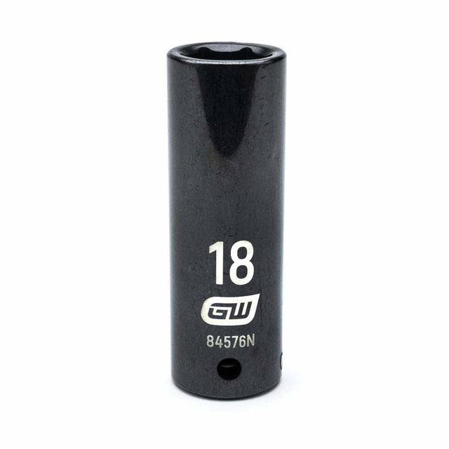 Gearwrench 84576N 1/2" Drive 6 Point Deep Impact Metric Socket 18mm