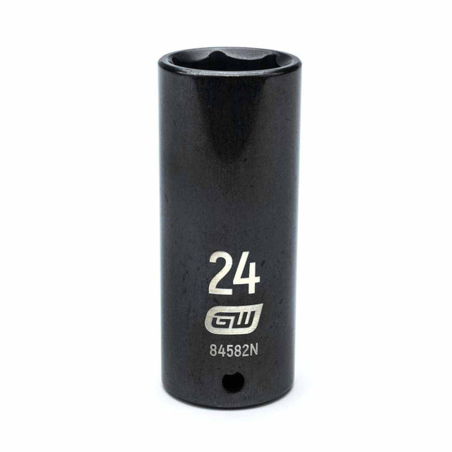 Gearwrench 84582N 1/2" Drive 6 Point Deep Impact Metric Socket 24mm