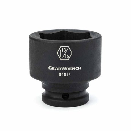 Gearwrench 84810 3/4" Drive 6 Point Standard Impact SAE Socket 1-3/8"