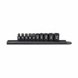 Gearwrench 84906 10 Pc. 1/4" Drive 6 Point Standard Impact SAE Socket Set