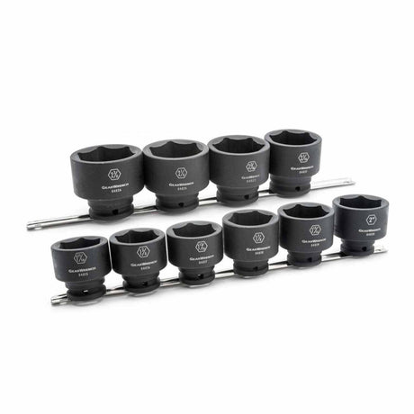 Gearwrench 84998 10 Pc. 3/4" Drive 6 Point Standard Impact SAE Socket Set